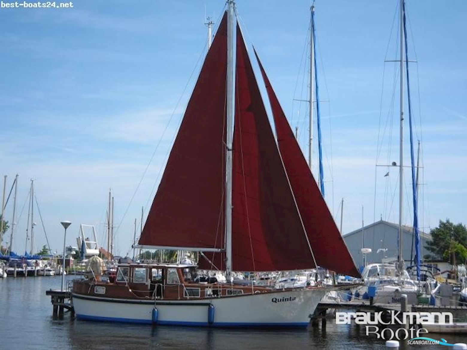 Faenoe 36 Zeilboten 1979, met Perkins motor, Duitsland