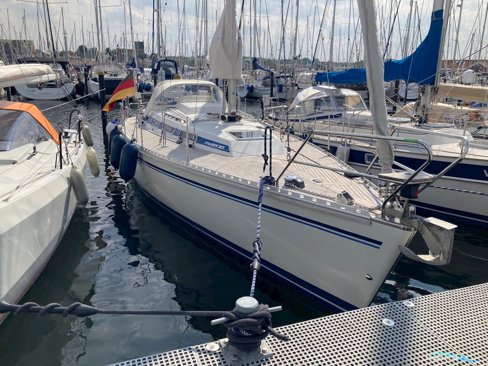 Faurby 363 de Luxe Zeilboten 1998, met Volvo Penta MD 2030 motor, Duitsland