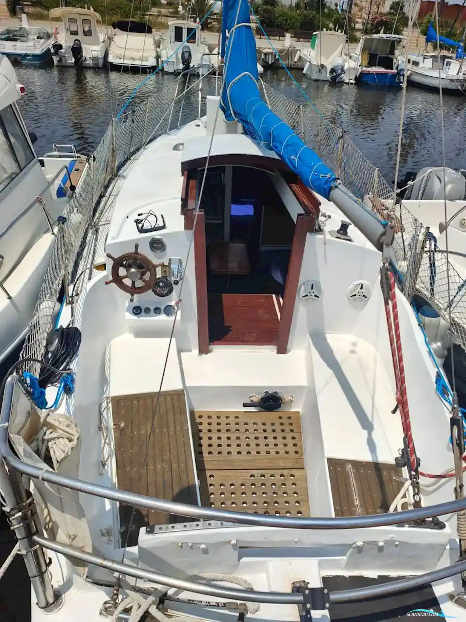 Fibrafort Motorsailer Zeilboten 1990, met Bowman motor, Spain