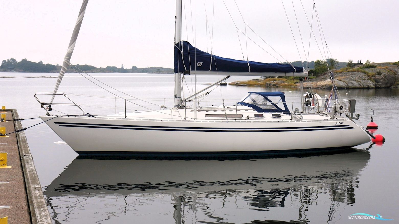 Finngulf 36 Zeilboten 1995, met Volvo Penta MD2030 motor, Finland