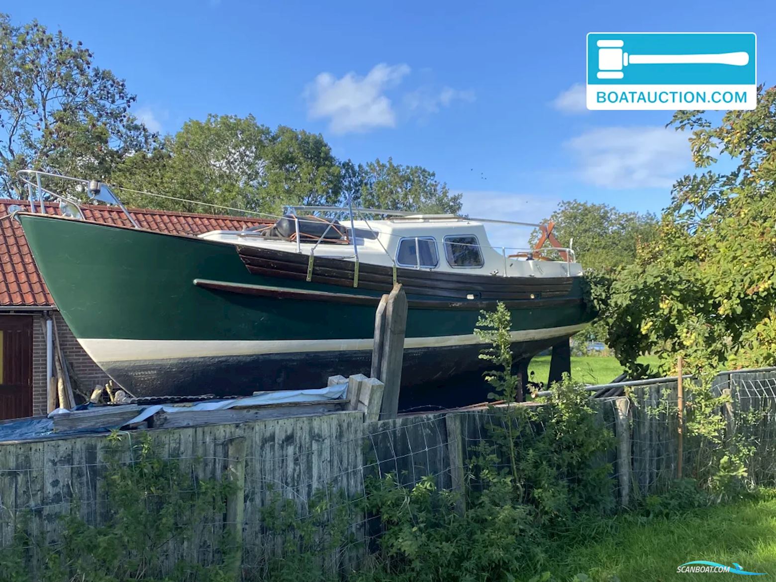 Fisher Freeward 25 Zeilboten 1976, met Volvo Penta motor, The Netherlands
