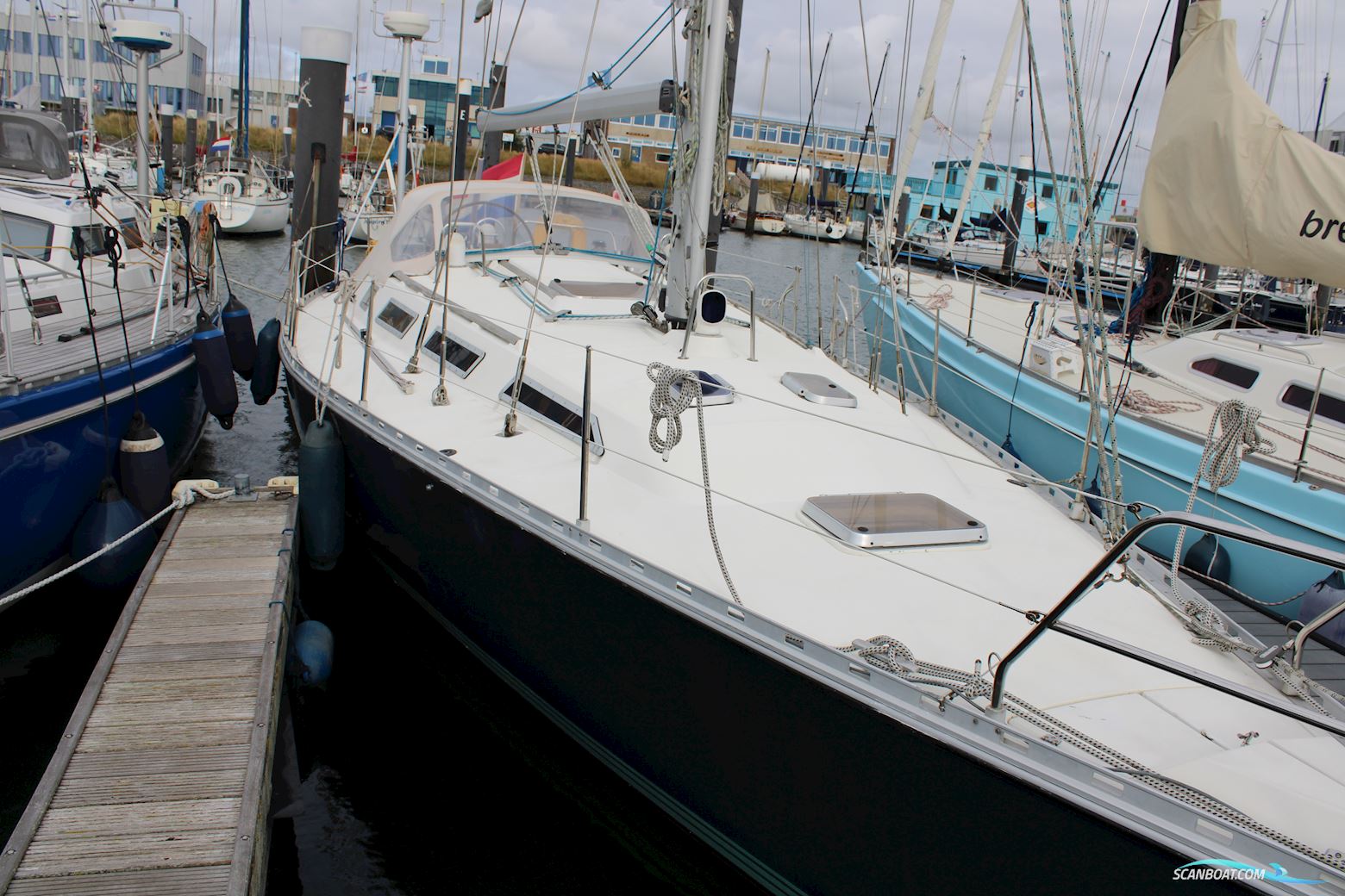 Gilbert Marine Gib'Sea 402 Master Zeilboten 1988, met Perkins Prima motor, The Netherlands