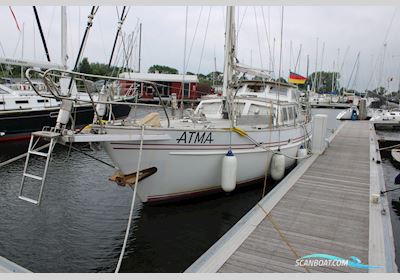 Glacer 45 Zeilboten 1988, met Ford-Lehmann SP90 motor, The Netherlands