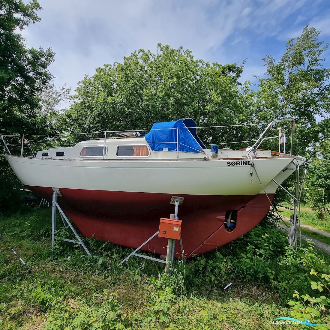 Great Dane 28 Zeilboten 1976, met Volvo Penta motor, Denemarken