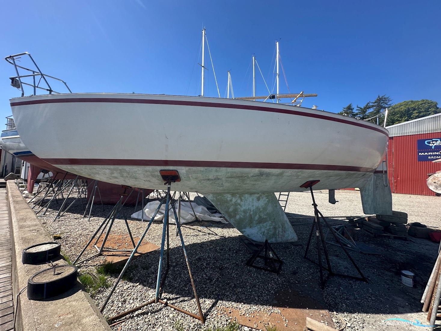 Grinde Zeilboten 1980, met Volvo Penta D3 motor, Denemarken