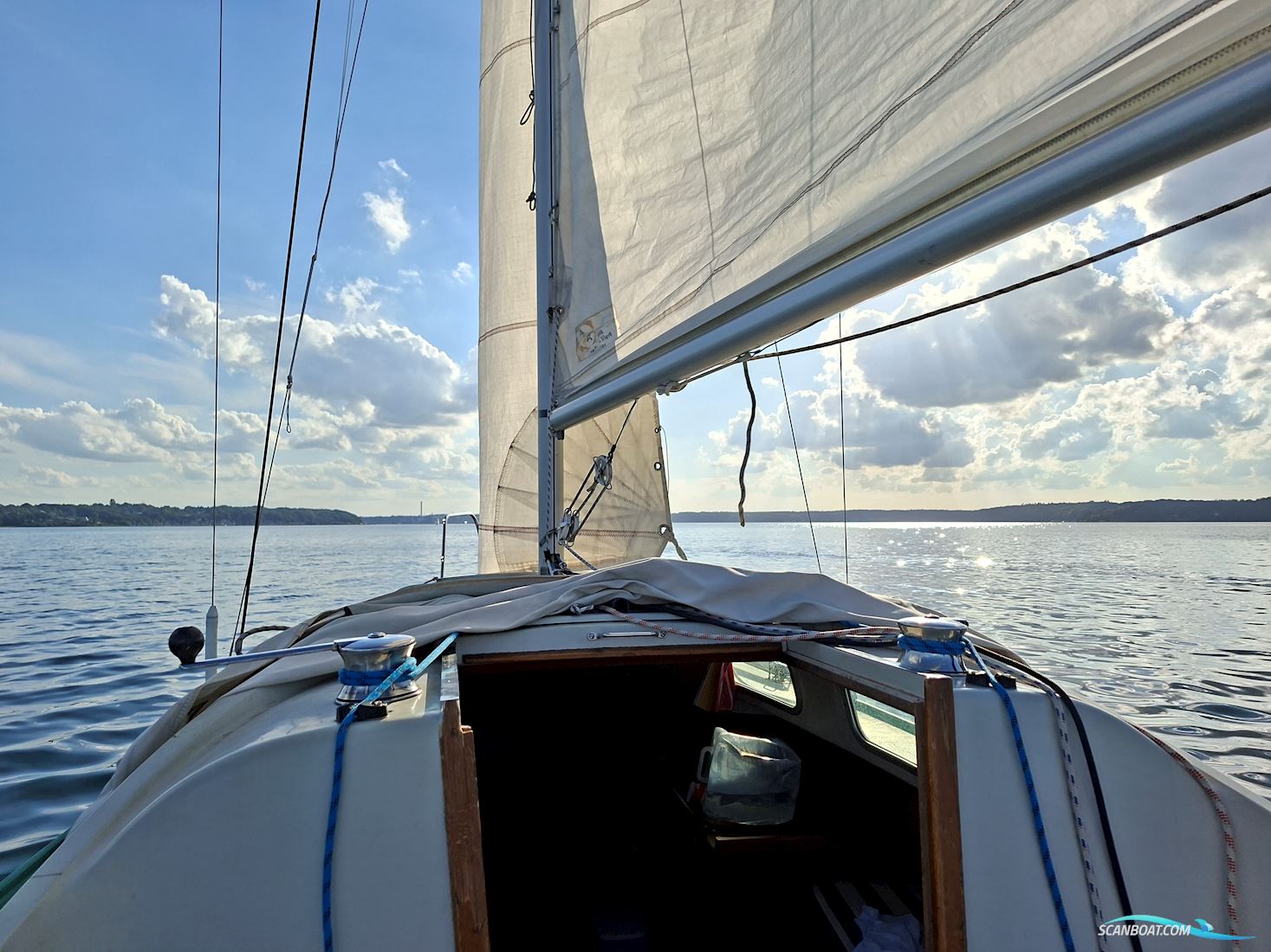 H-Båd Med Vejtrailer