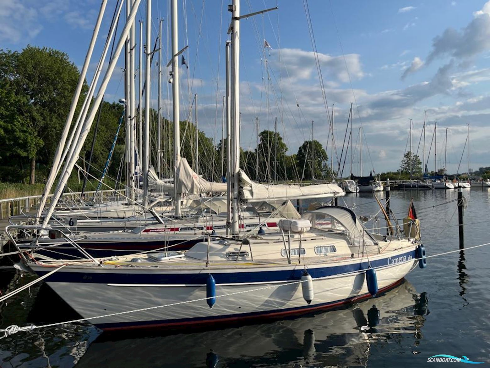 Hallberg-Rassy 29 Zeilboten 1983, met Volvo-Penta MD7B motor, Duitsland
