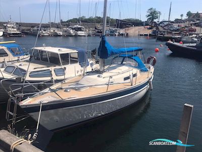 Hallberg Rassy 29 Zeilboten 1987, met Engine type Volvo Penta,Hk 18,diesel
 motor, Denemarken