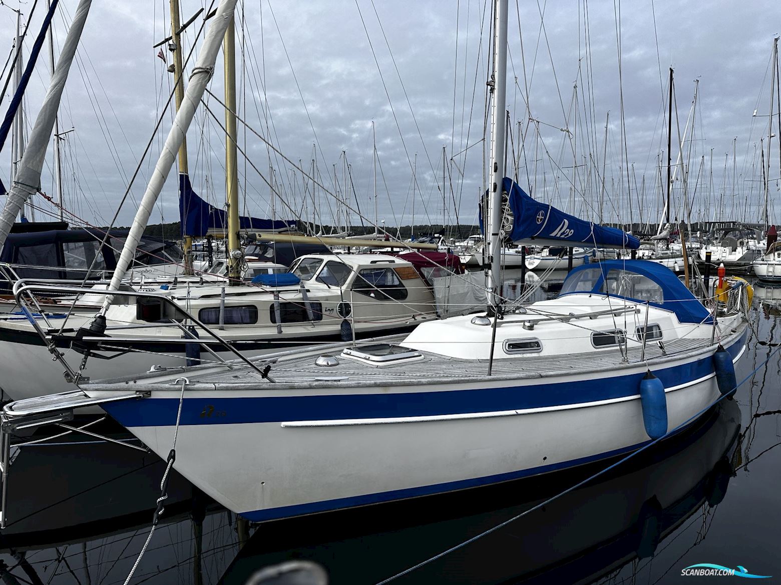 Hallberg Rassy 29 Scandinavia Zeilboten 1984, met Volvo Penta 2002 motor, Denemarken