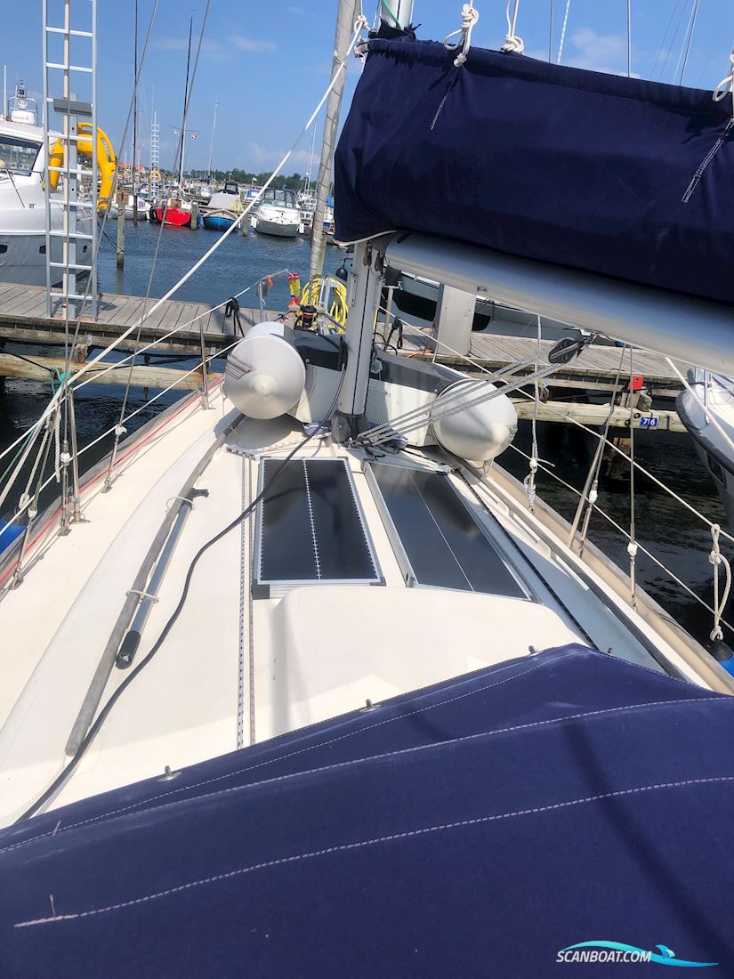 Hallberg-Rassy 31 Monsun KUN 167 MOTOR TIMER Zeilboten 1976, met Yanmar 3YM30 motor, Denemarken