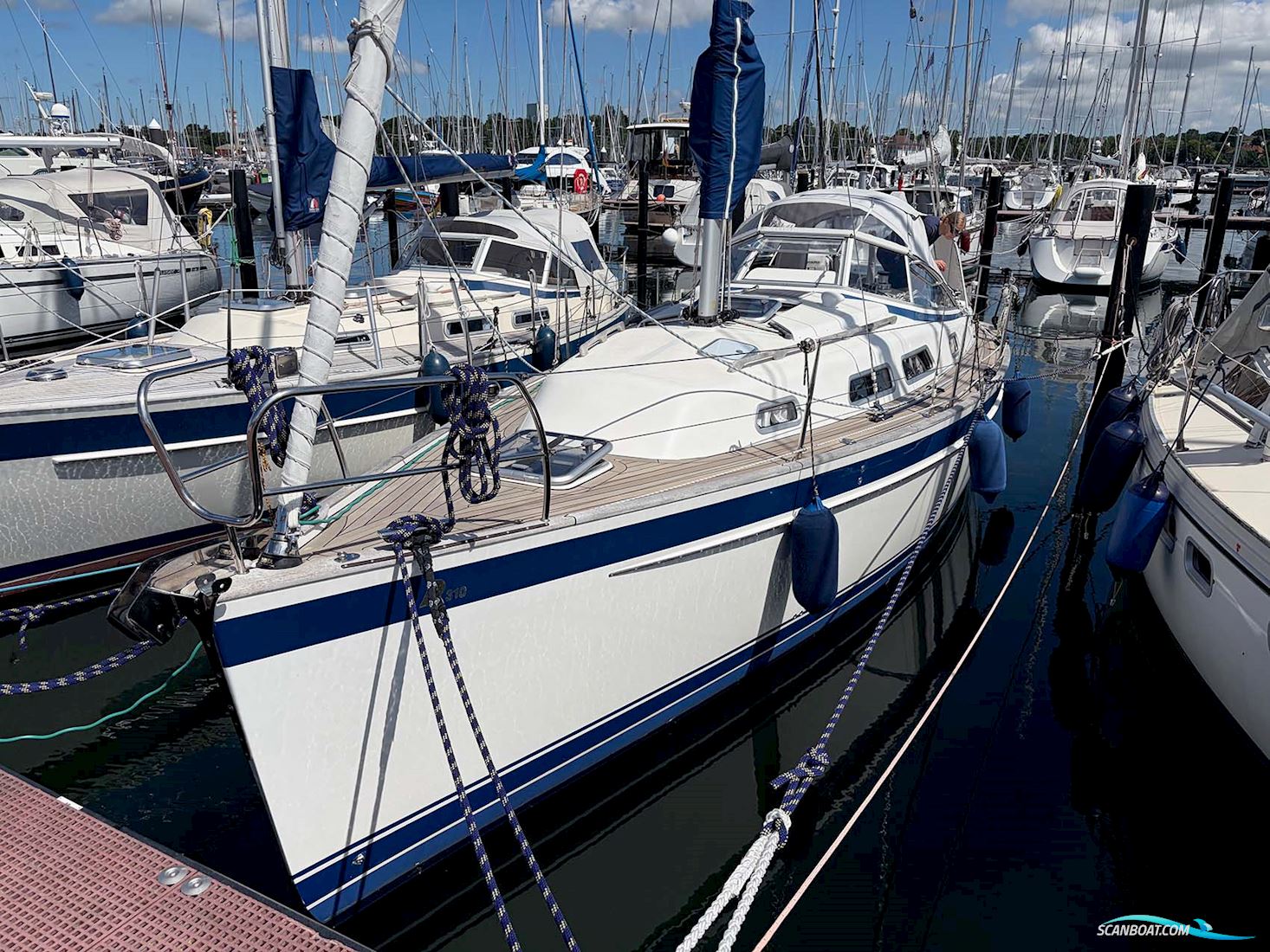 Hallberg Rassy 310 Zeilboten 2018, met Volvo Penta D1/20 motor, Duitsland