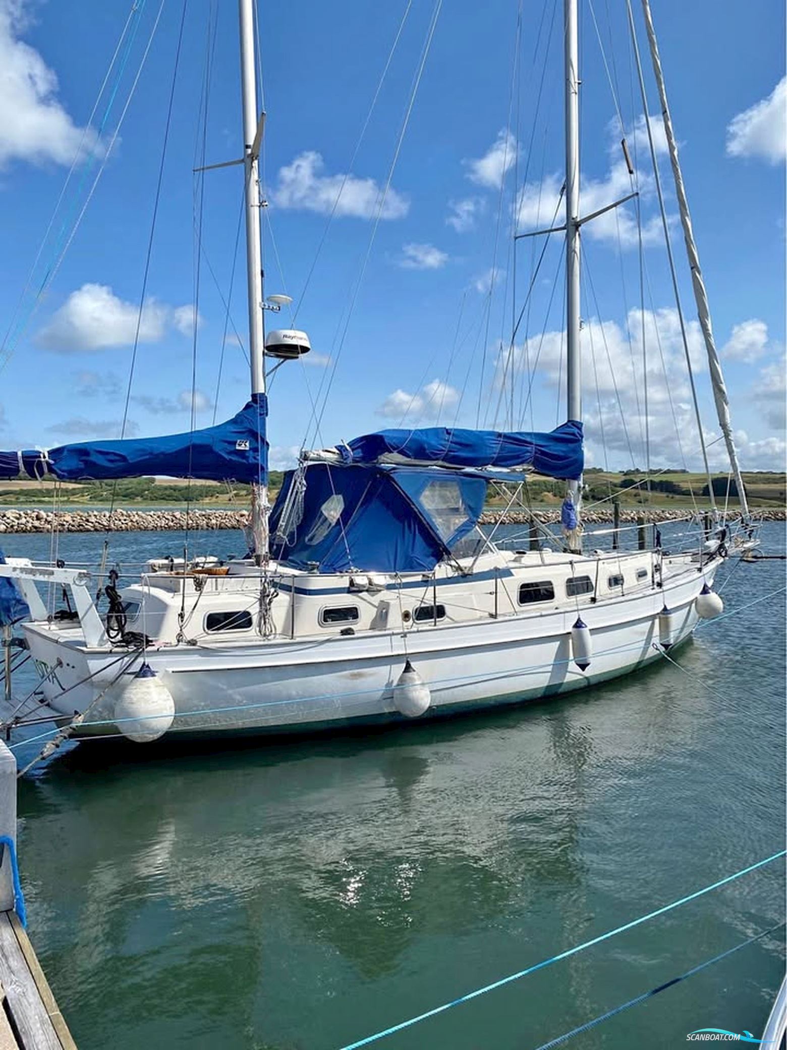 Hallberg Rassy 41 Zeilboten 1977, met Volvo Penta AD31B motor, Denemarken