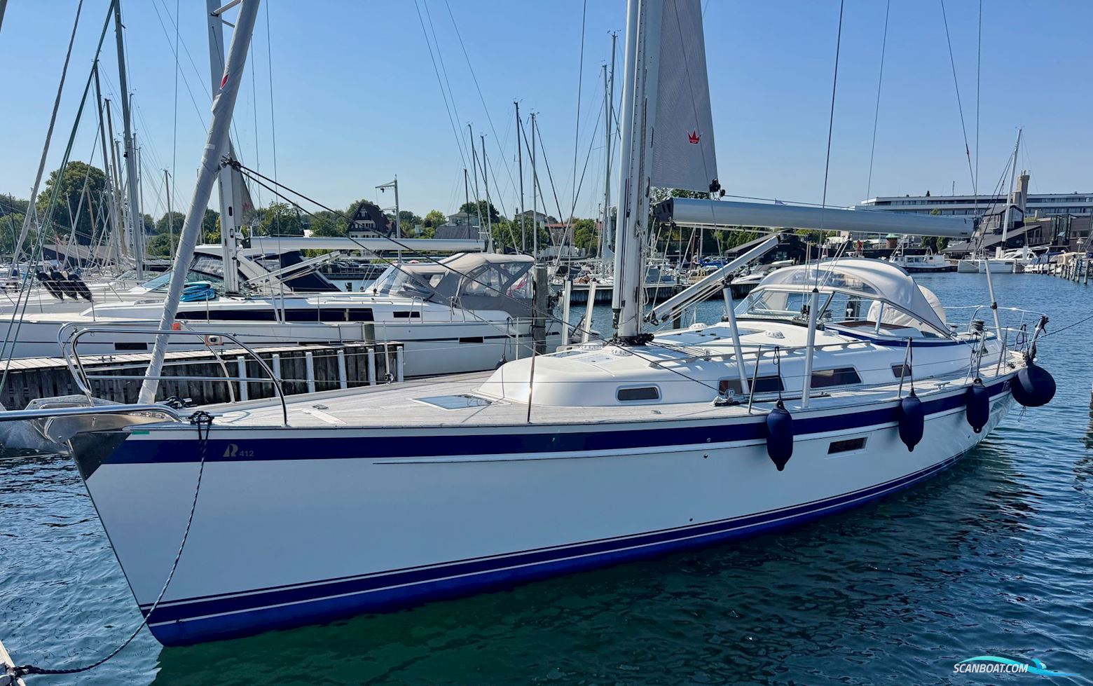 Hallberg-Rassy 412 Zeilboten 2012, met Volvo Penta D2-75 motor, Denemarken