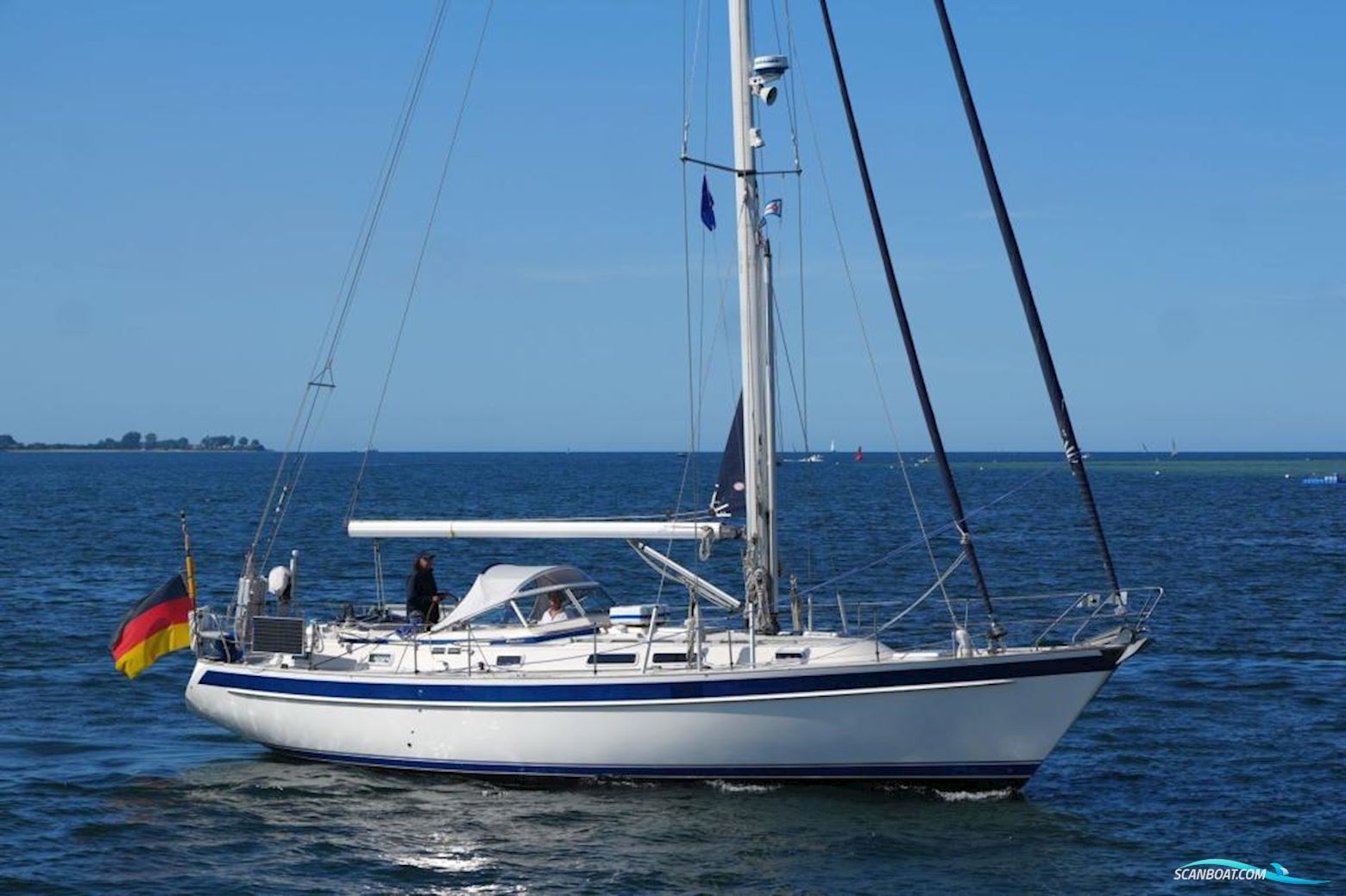 Hallberg-Rassy 42F MK II Zeilboten 1996, met Volvo Penta Tmd22 motor, Duitsland