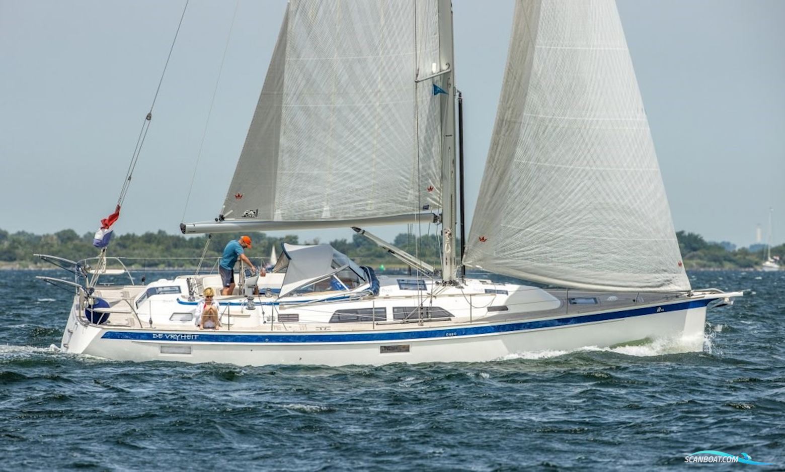 Hallberg Rassy 44 Zeilboten 2021, met Volvo Penta D2-75 motor, The Netherlands