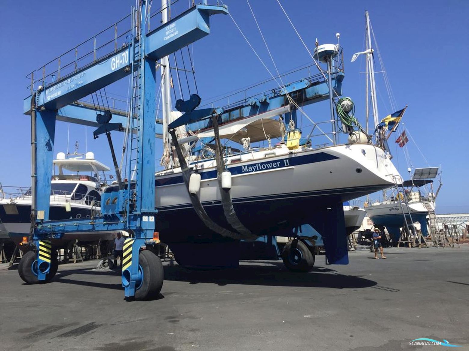 Hallberg-Rassy 46 Swedish Flagged And EU Vat Paid