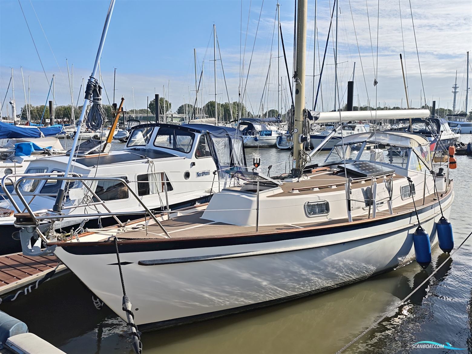 Hallberg Rassy HR 31 Monsun Zeilboten 1975, met Perkins-Sabre Perama M25 motor, Duitsland