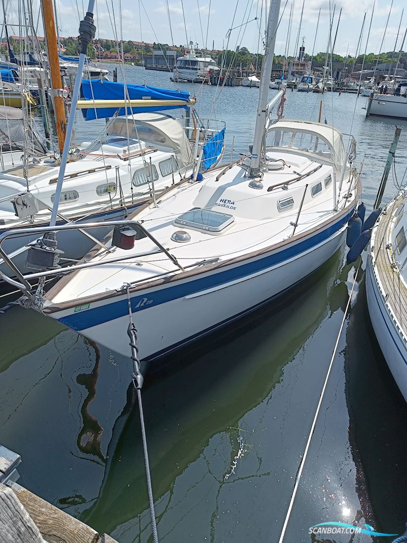 Hallberg Rassy HR29 Scandinavia Zeilboten 1984, met Volvo Penta 2002 motor, Denemarken