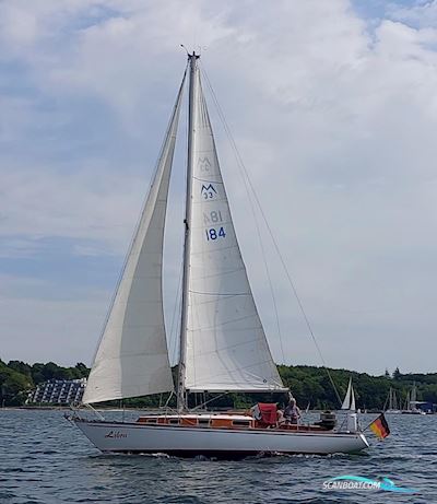 Hallberg Rassy Mistral 33 Zeilboten 1975, met Nanni N3.30TMC40 motor, Duitsland