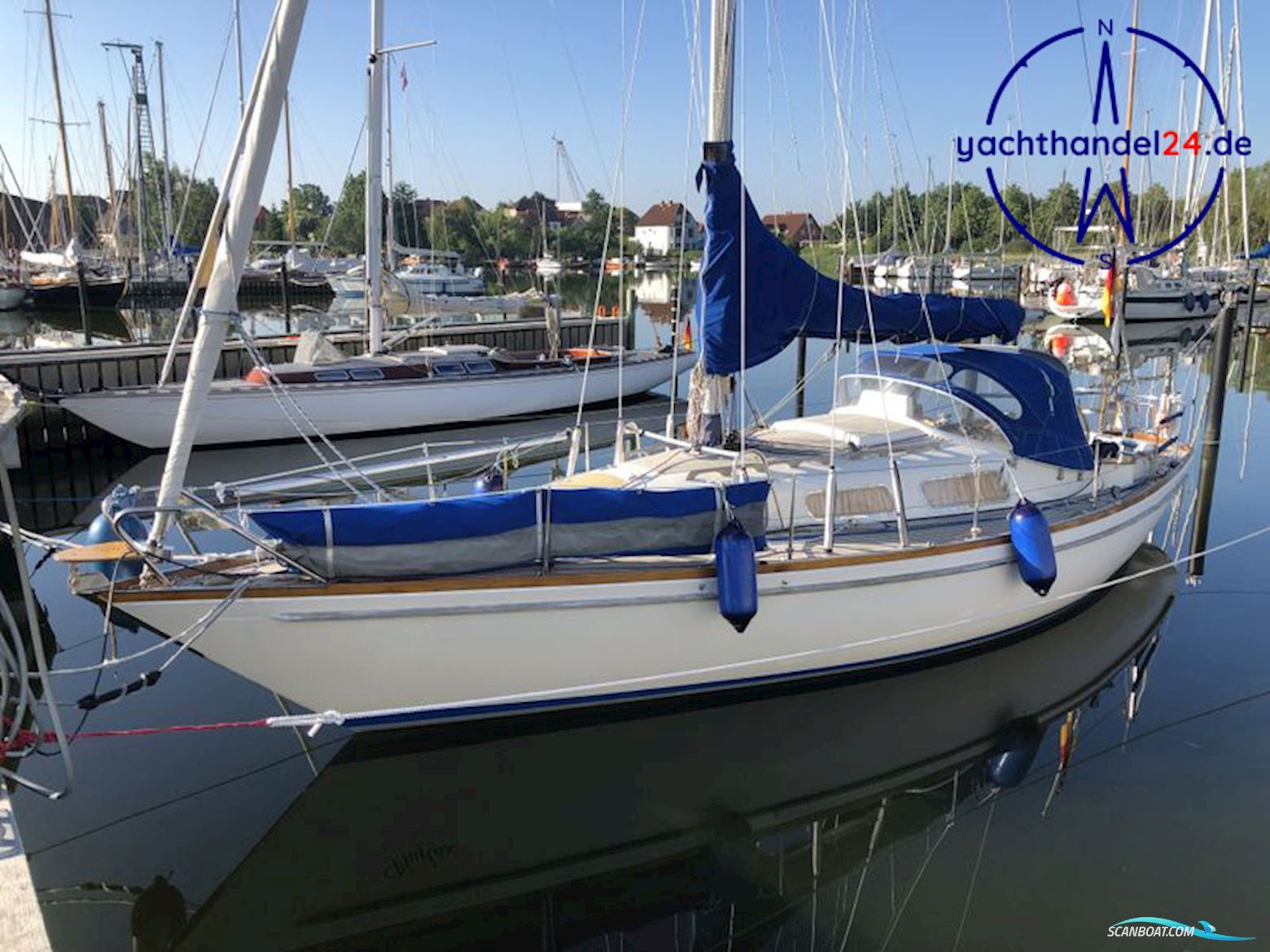 Hallberg-Rassy Mistress 32 Zeilboten 1972, met Yanmar 3 GM D motor, Duitsland