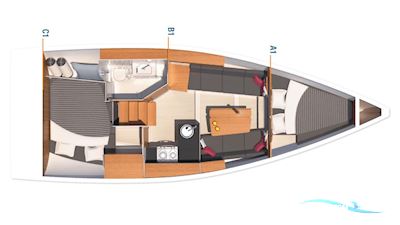 Hanse 315 Zeilboten 2020, met Yanmar 2YM15 motor, Duitsland