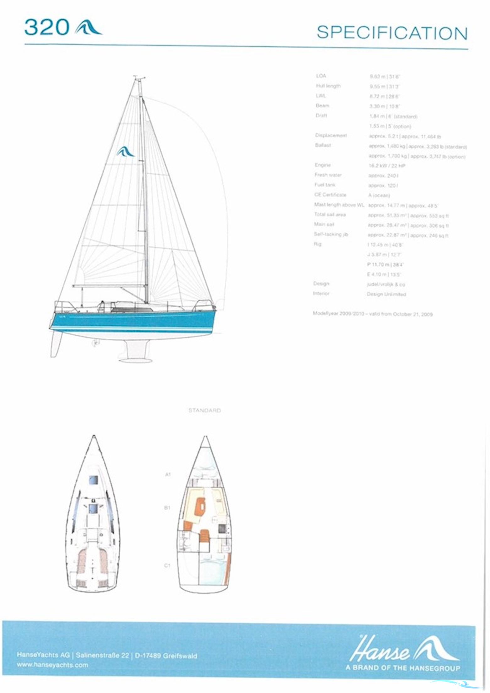 Hanse 320