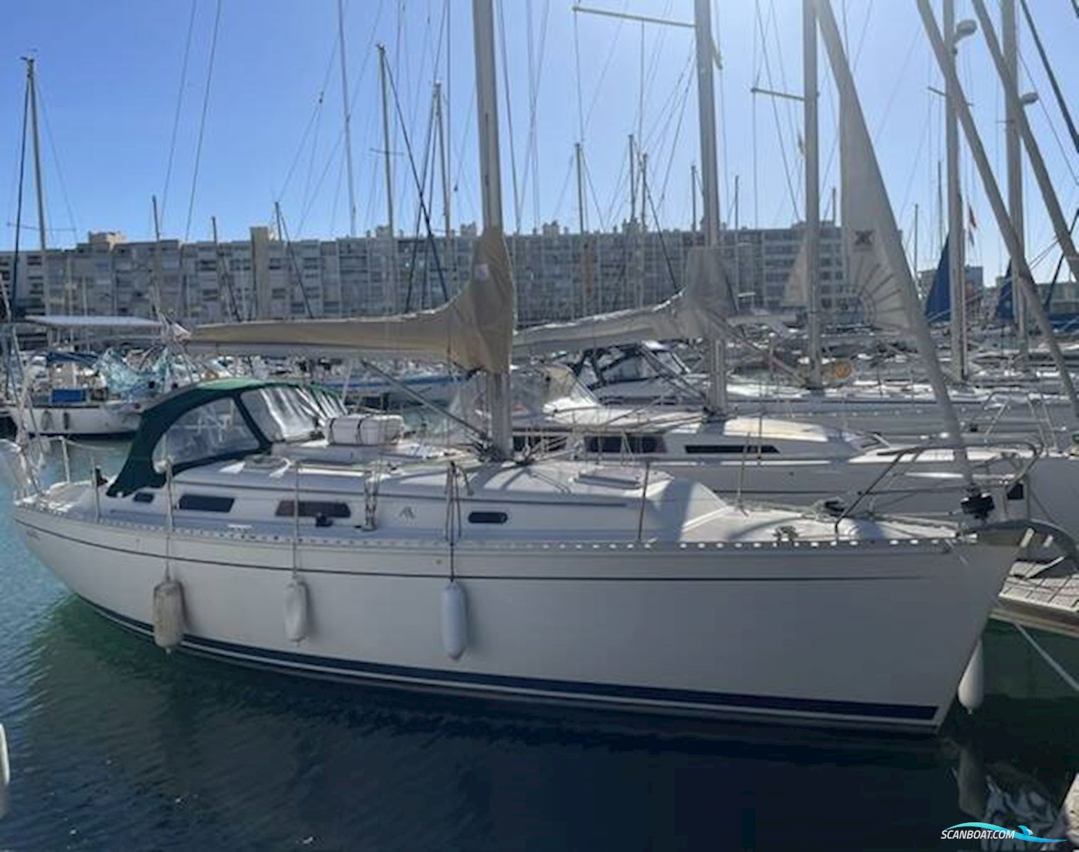 Hanse 341 Zeilboten 2002, met Volvo Penta 20D motor, France