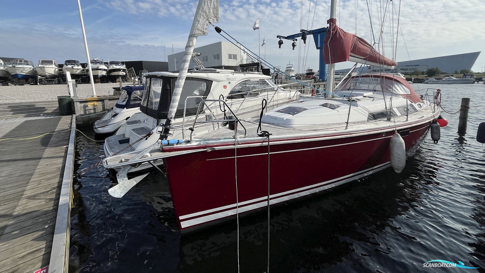 Hanse 350  Zeilboten 2008, met Yanmar motor, Denemarken