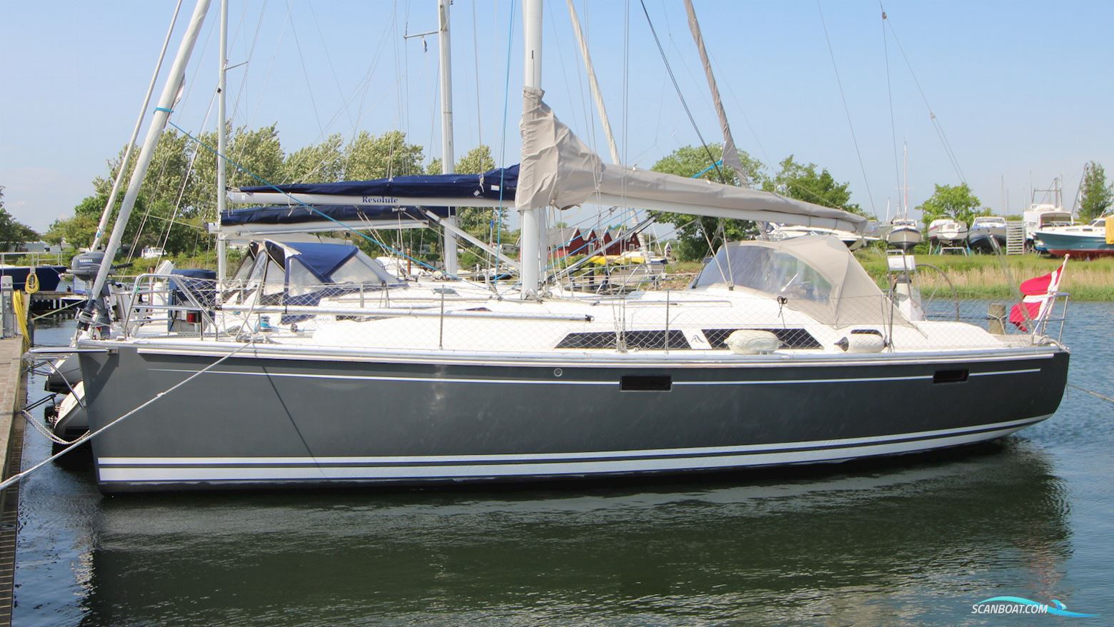Hanse 350 Zeilboten 2007, met Yanmar motor, Denemarken