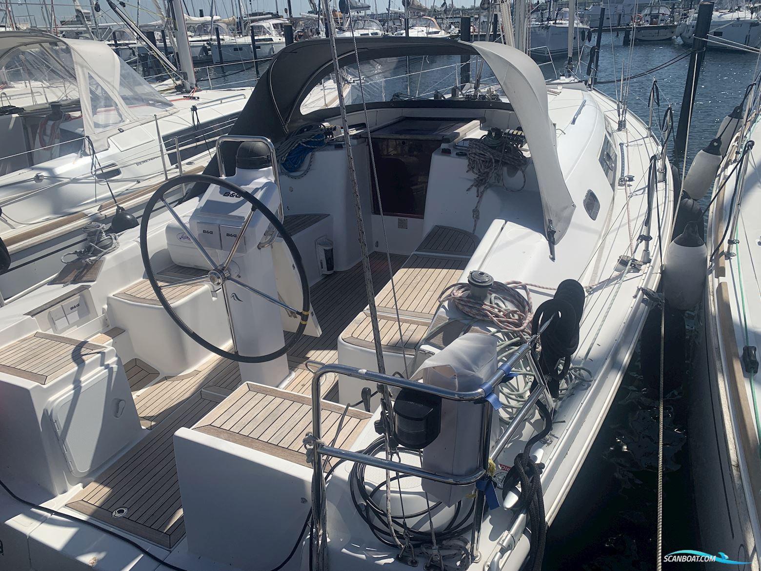 Hanse 370 Zeilboten 2009, met Yanmar motor, Duitsland