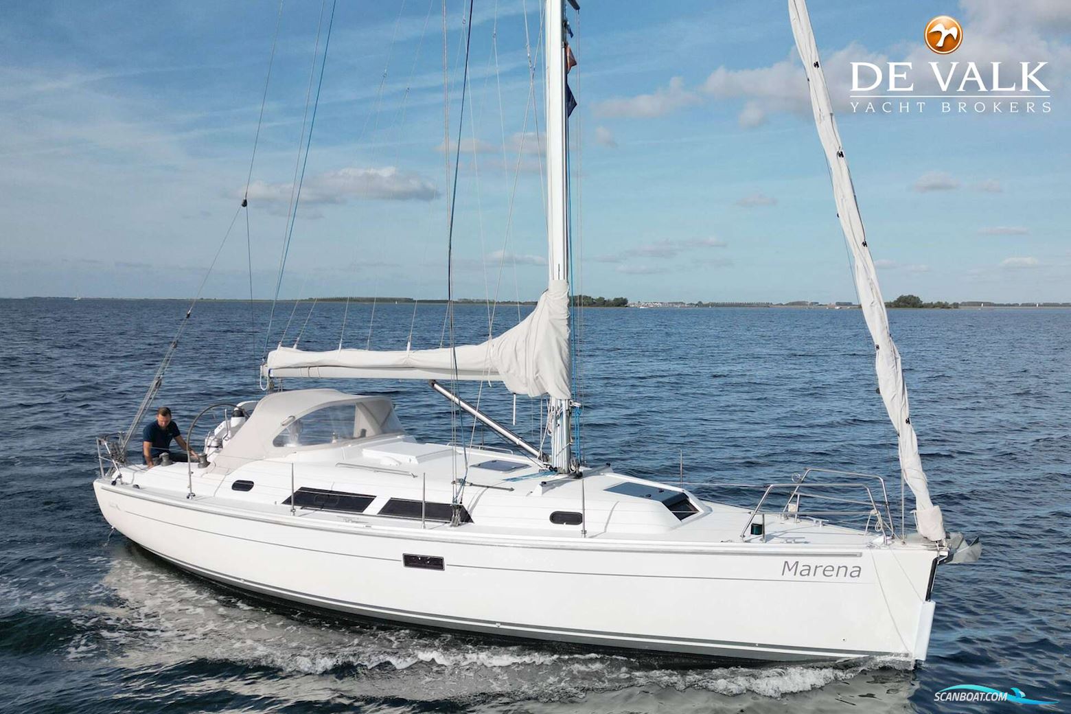 Hanse 370 Zeilboten 2009, met Yanmar motor, The Netherlands