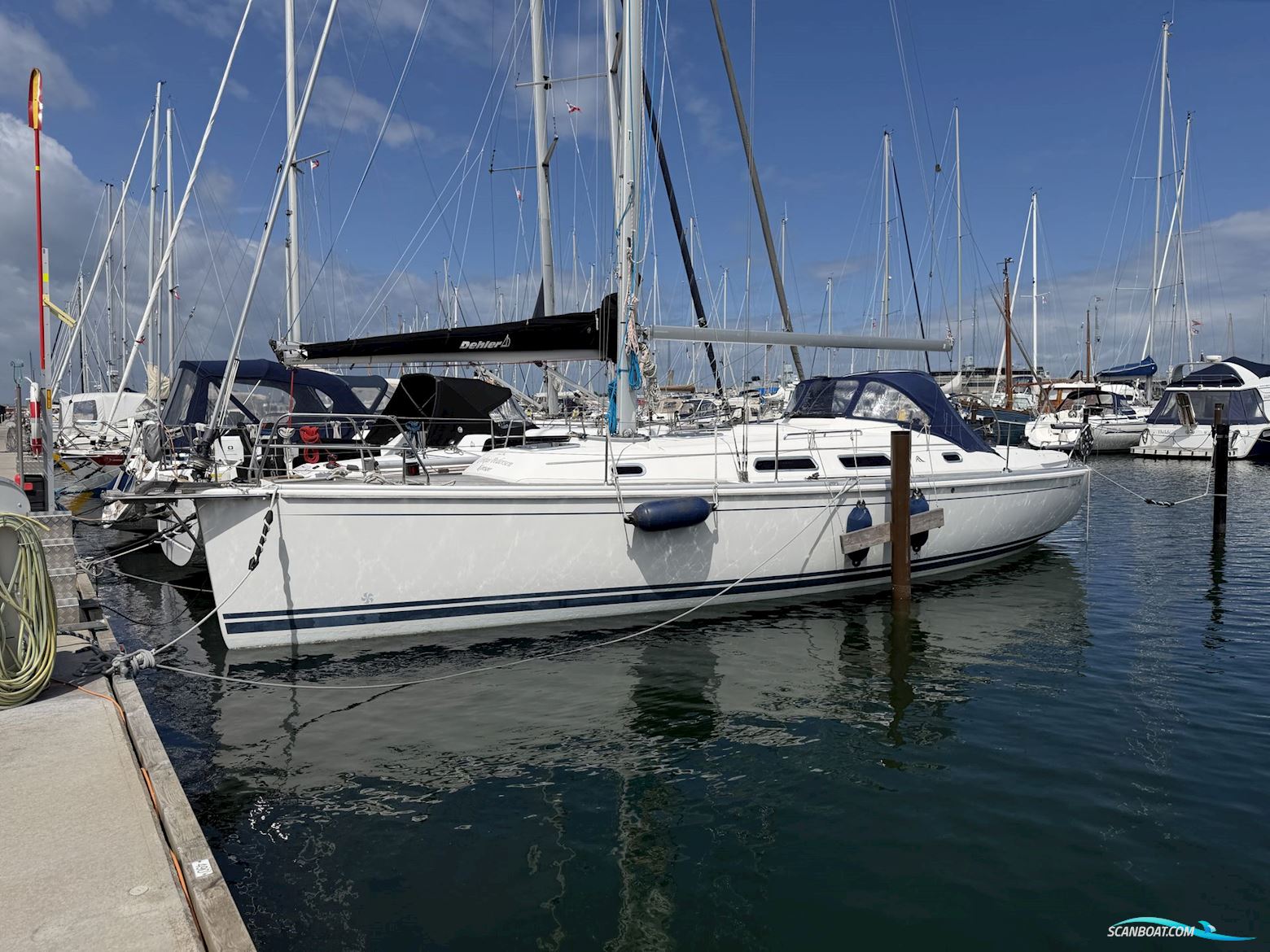 Hanse 370e Zeilboten 2006, met Yamnar motor, Denemarken
