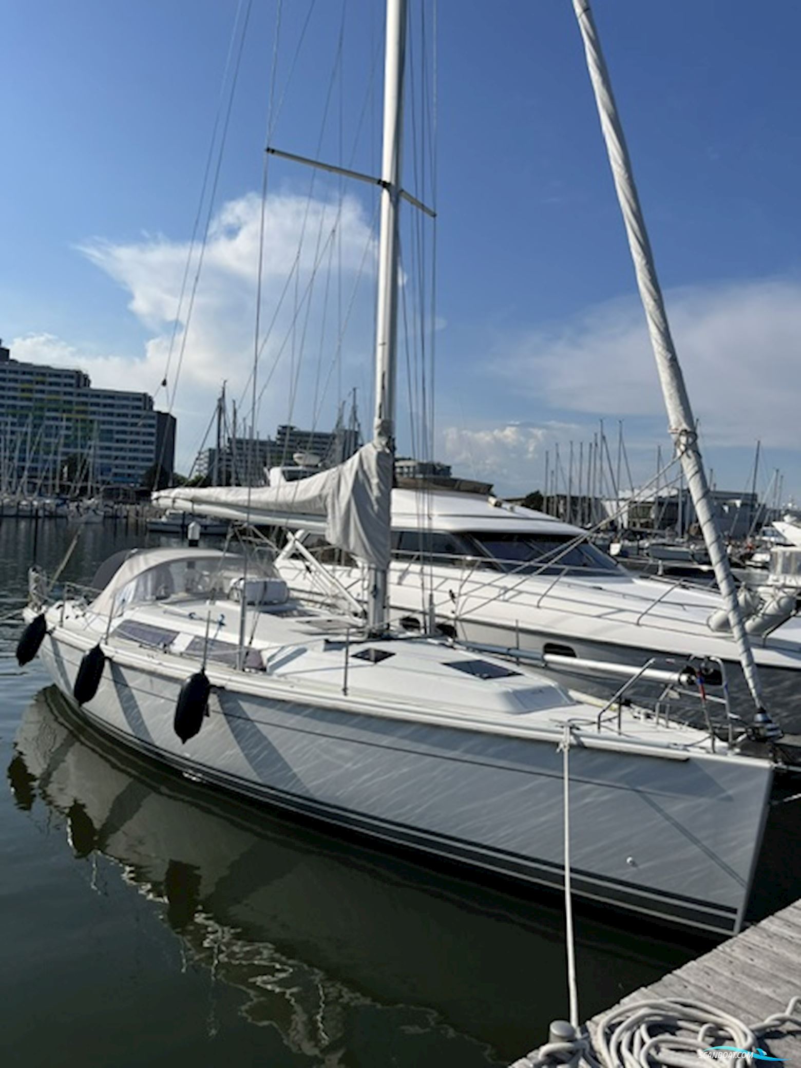 Hanse 375 Zeilboten 2010, met Yanmar motor, Duitsland