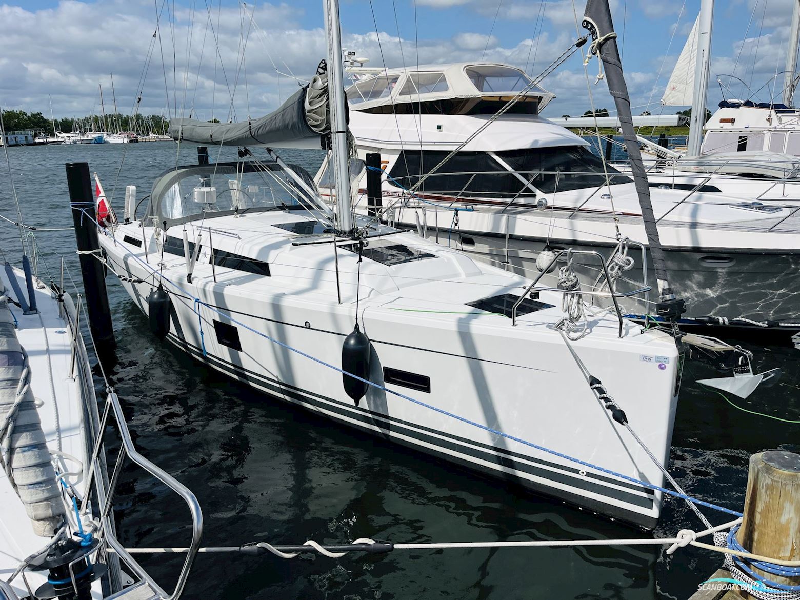 Hanse 388 Zeilboten 2020, met Yanmar 3YM30AE motor, Denemarken