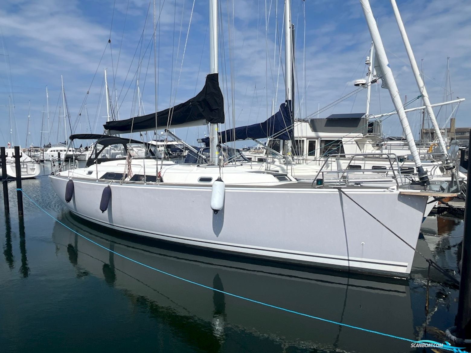Hanse 400 Zeilboten 2008, met Yanmar 3JH4 motor, Denemarken