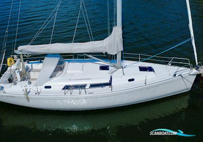 Hanse 400e Zeilboten 2008, met Yanmar 3JH4CE motor, Finland