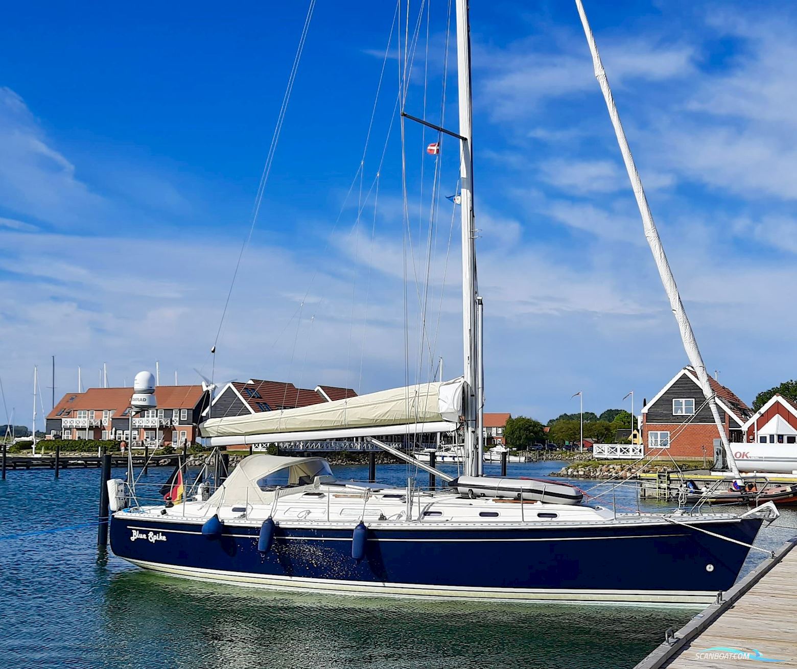 Hanse 411 Zeilboten 2002, met Volvo Penta D2 40 motor, Duitsland