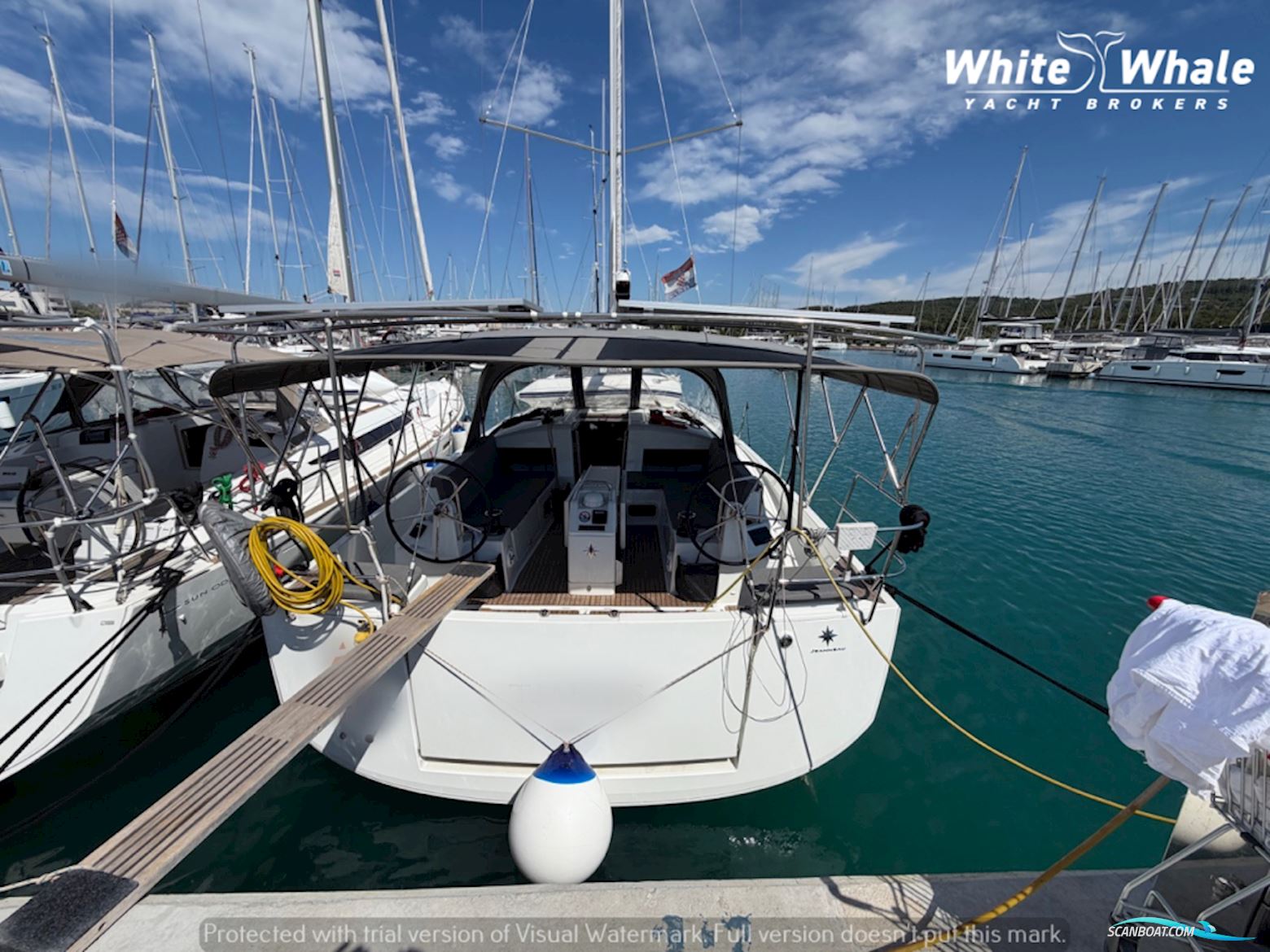 Hanse 415 Zeilboten 2017, met Volvo Penta motor, Kroatië