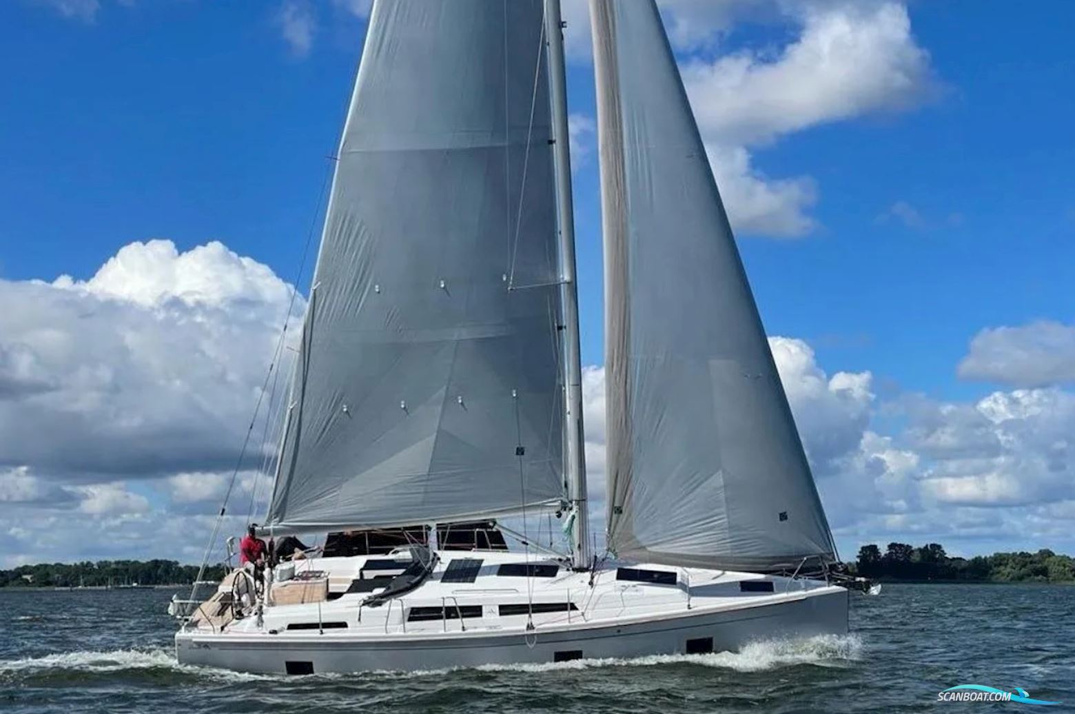 Hanse 418 Zeilboten 2022, met Yanmar 3JH40 motor, Duitsland