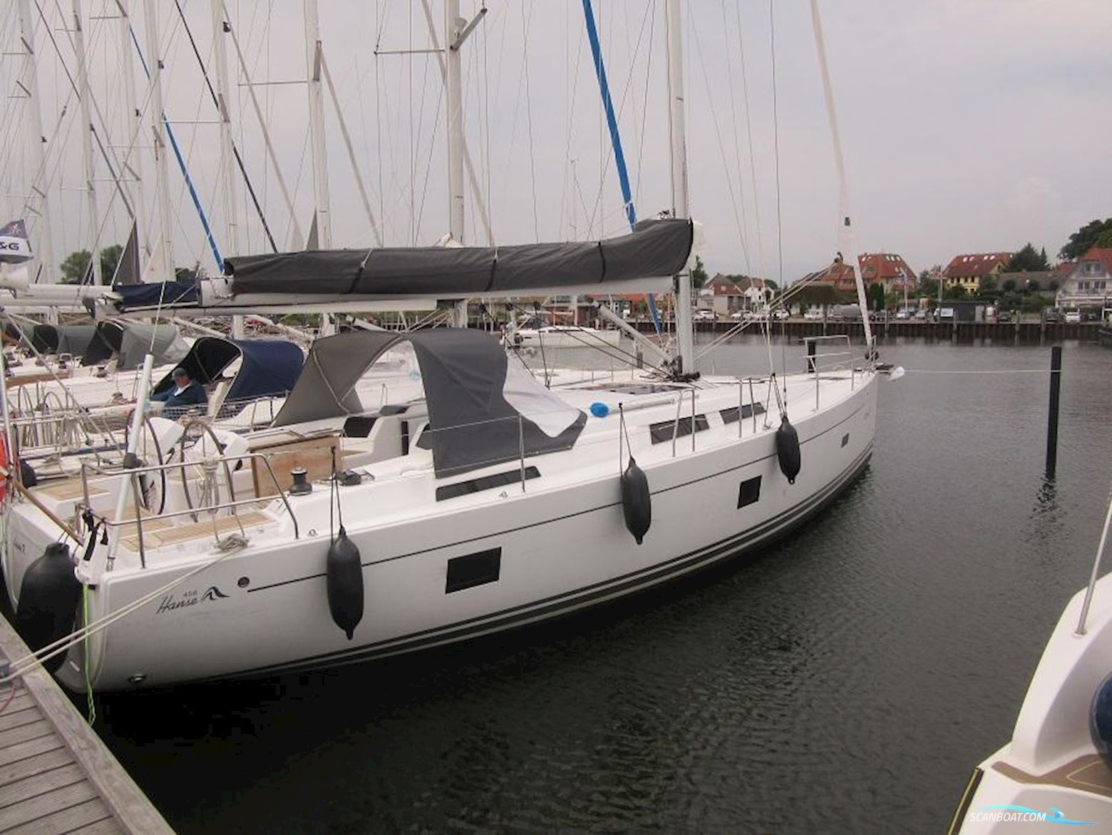 Hanse 458 Zeilboten 2022, met Yanmar motor, Duitsland