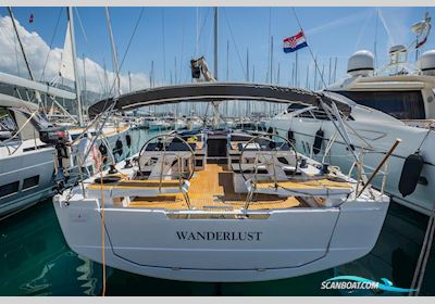 Hanse 460 Zeilboten 2024, met Yanmar 4JH57 motor, Kroatië