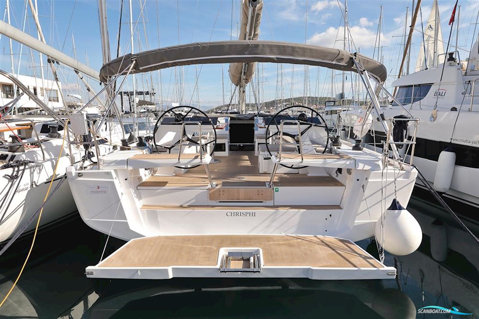 Hanse 460 Zeilboten 2022, met Yanmar 4JH80 motor, Kroatië