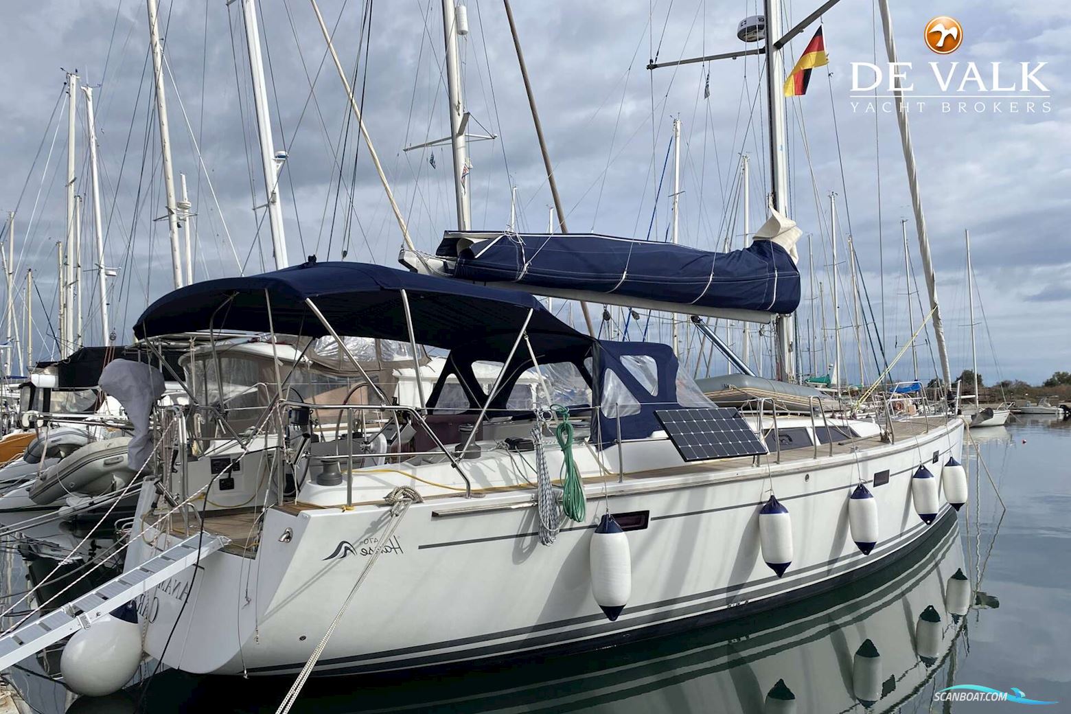 Hanse 470e Zeilboten 2008, met Yanmar motor, Spain
