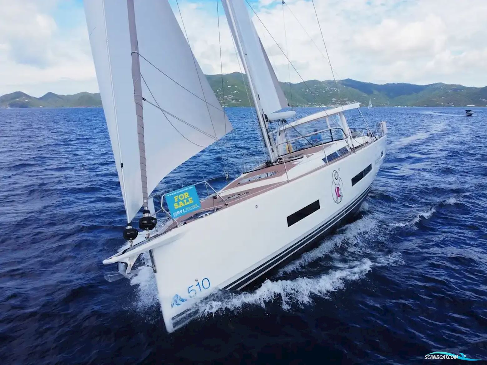 Hanse 510 Zeilboten 2023, met Yanmar motor, Virgin Islands