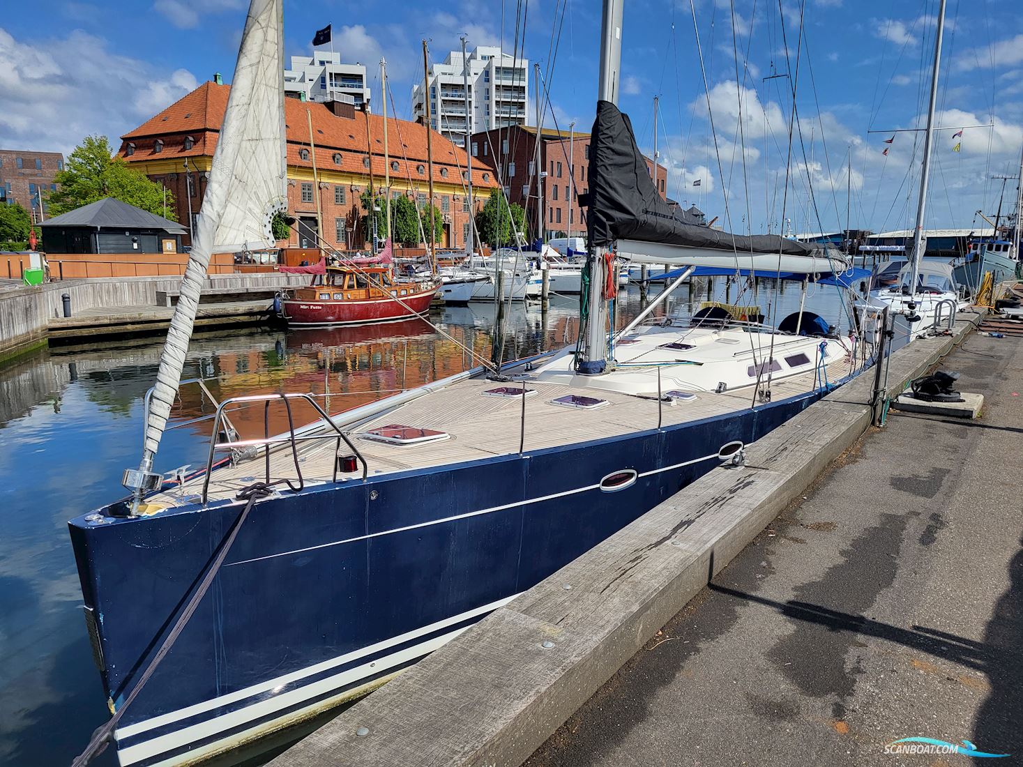 Hanse 531 Zeilboten 2004, met Yanmar motor, Denemarken