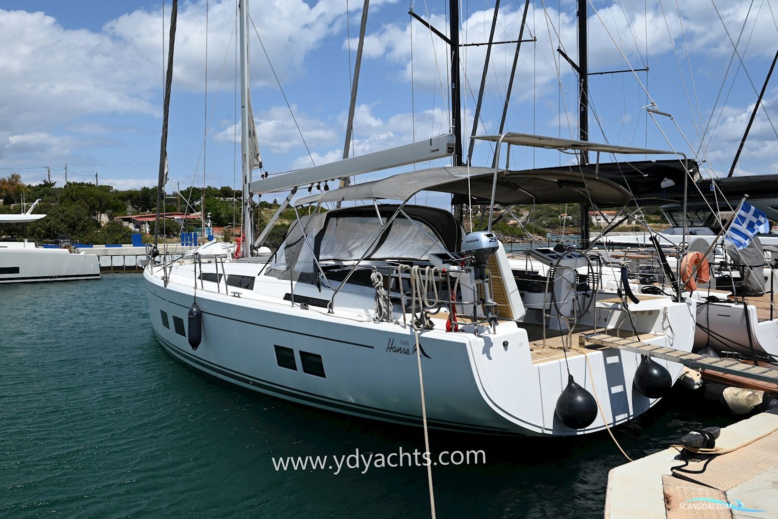 Hanse 548 Zeilboten 2020, met Yanmar motor, Griekenland