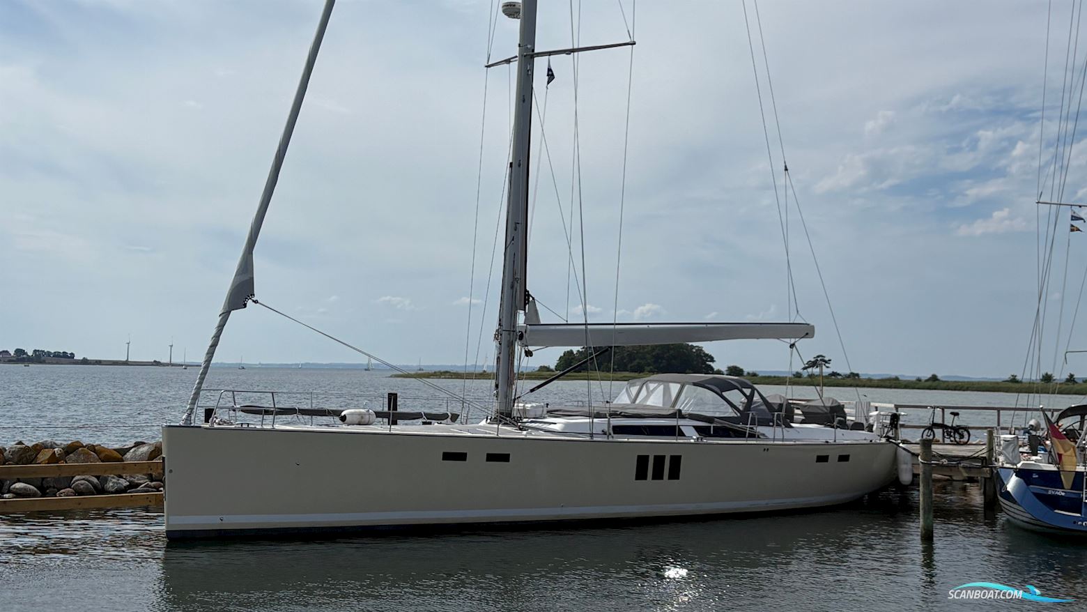 Hanse 630E Zeilboten 2012, met Volvo Penta motor, Denemarken
