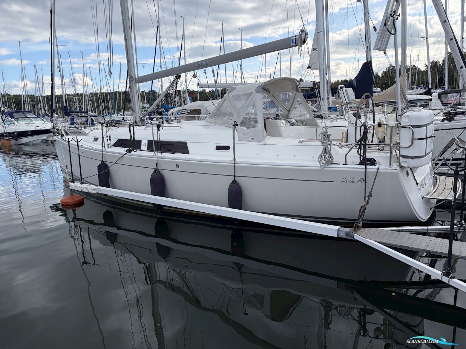 Hanse Hanse 370 Zeilboten 2008, met Yanmar 3YM30, 1575 h motor, Sweden