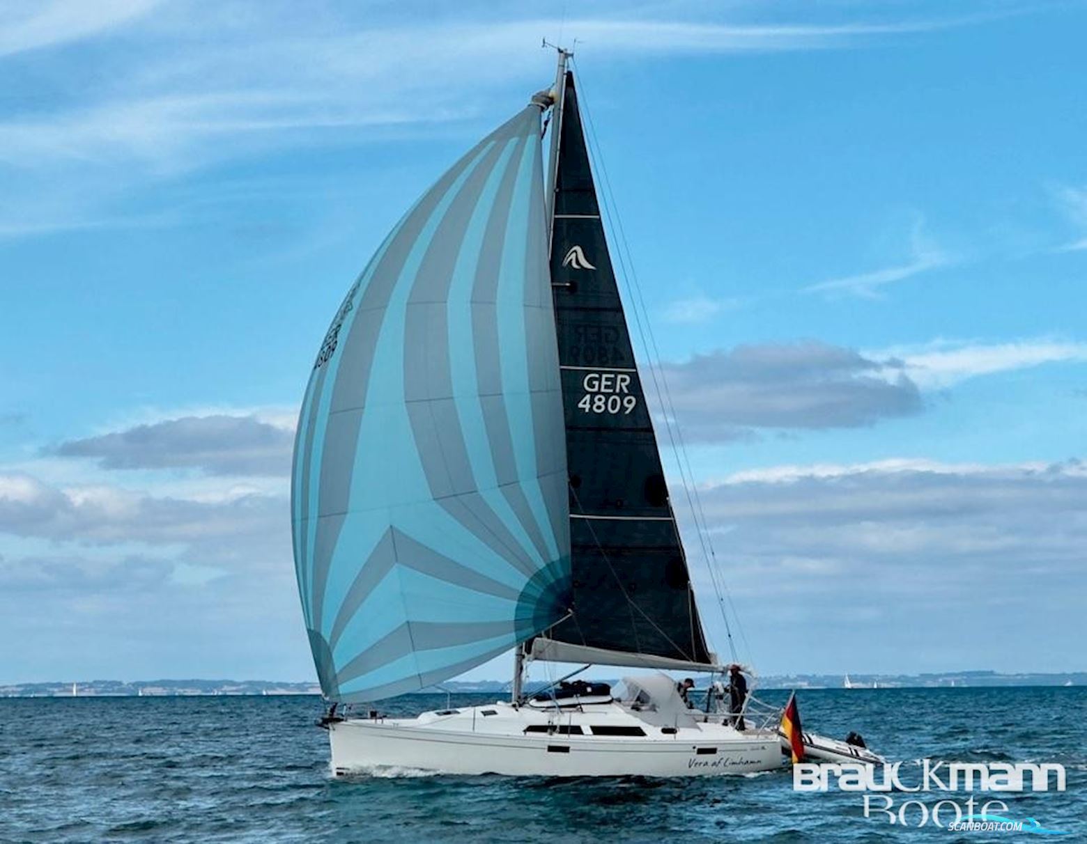 Hanse Modell Zeilboten 2008, met Yanmar 2GM20 motor, Duitsland