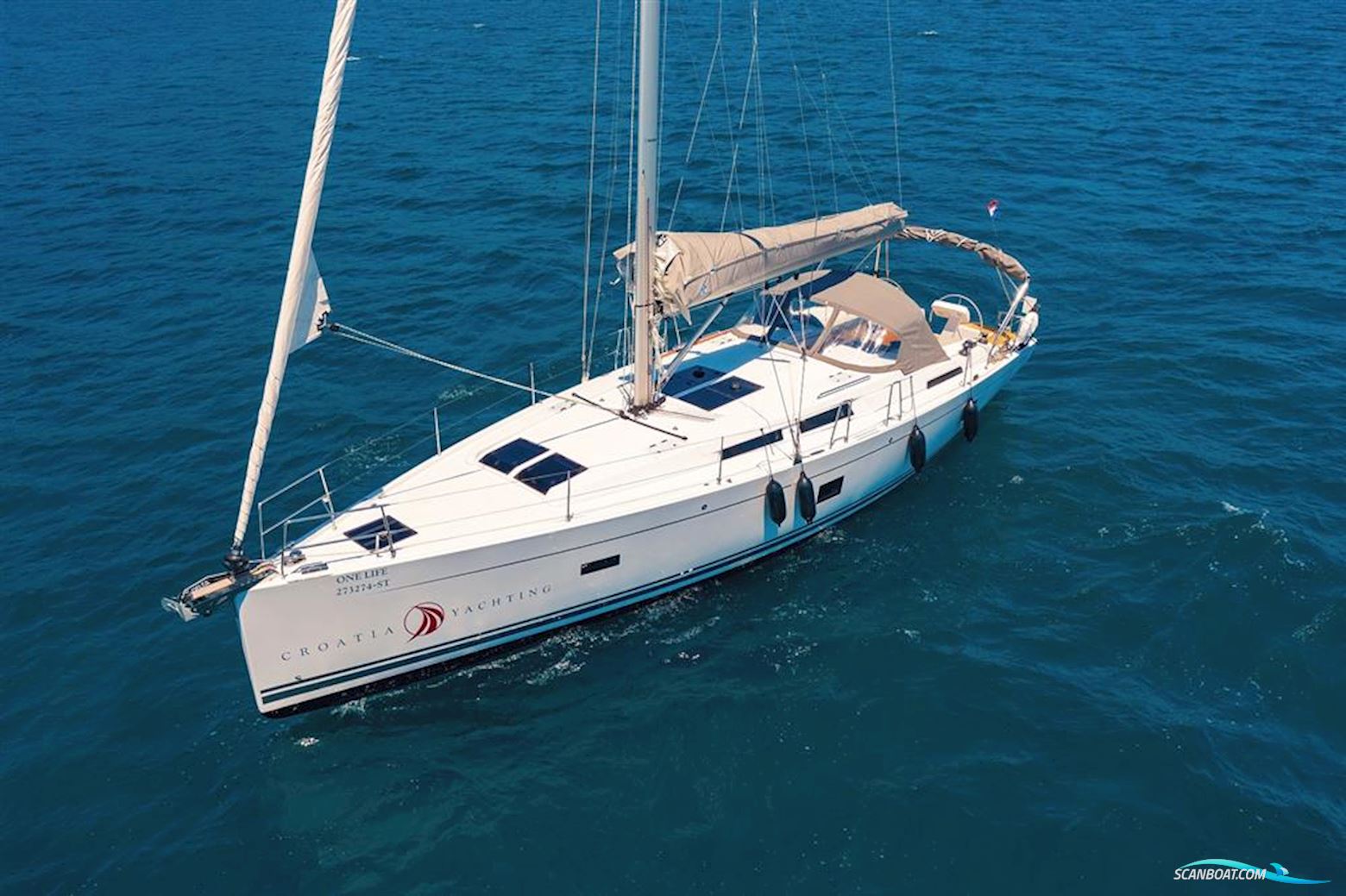 Hanse Yachts 458 Zeilboten 2021, met Yanmar 4JH80, motor, Kroatië